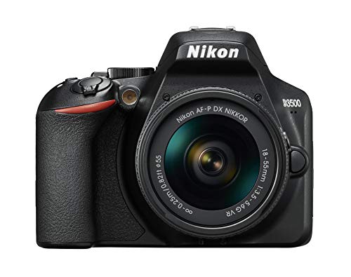 Kit Máquina Fotográfica Reflex NIKON D3500 + AF-P DX NIKKOR 18-55mm f/3.5-5.6G VR Nikon - Câmeras - kit, máquina fotográfica reflex, nikon d3500, af-p dx nikkor 18-55mm f/3.5-5.6g vr