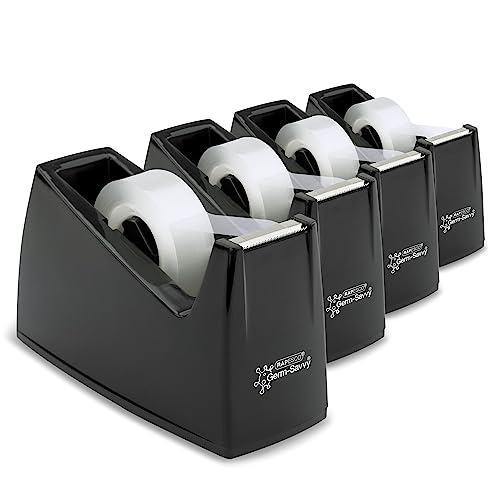 Dispensador de Fita Adesiva RAPESCO 1741 Rapesco - Dispensadores de fita - preto, plástico