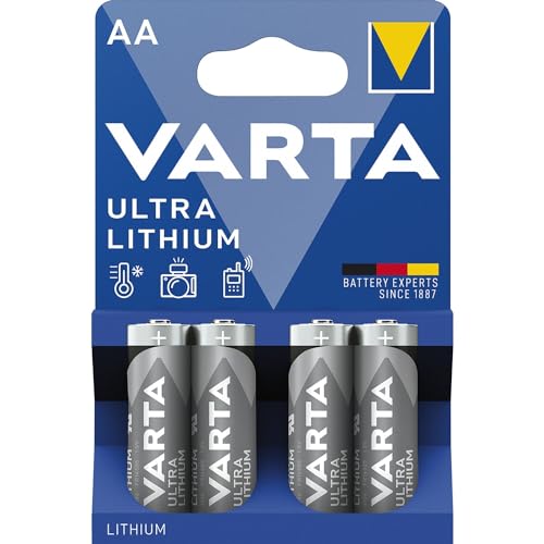 Pilhas Não Recarregáveis VARTA Ultra AA (4 unidades) Varta - Baterias - aa, 2900mAh, estável, portátil