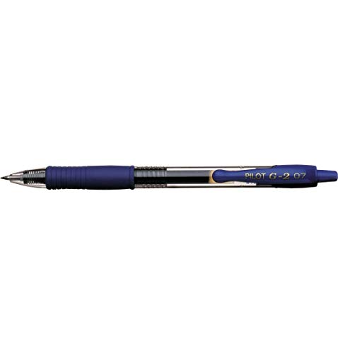 Esferográfica Rollerball PILOT G-2 Azul (12 Un) Pilot - Canetas - gel, traço médio, base água, retrátil