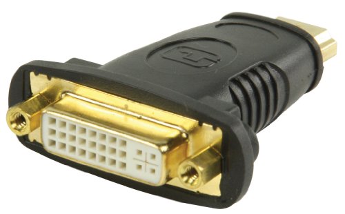 Adaptador de cabo de vídeo VALUELINE HDMI - DVI m/f | Preto Valueline - Adaptadores de cabos de áudio e vídeo - hdmi, dvi, plug & play, preto