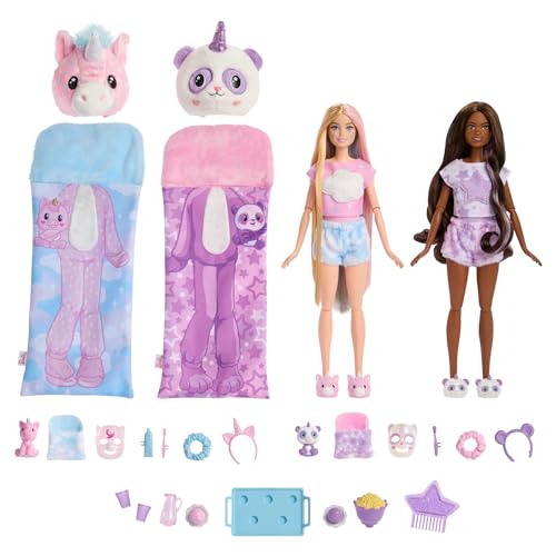 Boneca BARBIE Cutie Reveal Party Pajamas Barbie - Bonecas - boneca, pajamas, parte