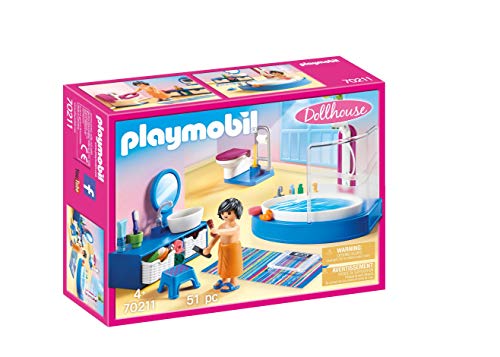 Playmobil 70211 Casa de banho (Jogos de Construção) PLAYMOBIL - Conjuntos de brinquedos - casa de banho, jogos de construção