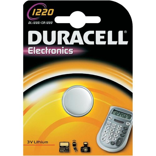 Pilha Não-Recarregável DURACELL Cr1220 D Duracell - Baterias - litio, 3 V, CR1220, 1200 mAh