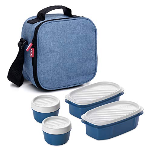 Bolsa Térmica Porta Alimentos Tatay Urban Food Casual TATAY - Porta-alimentos e bebidas - 3L, recipientes herméticos, prática, portátil