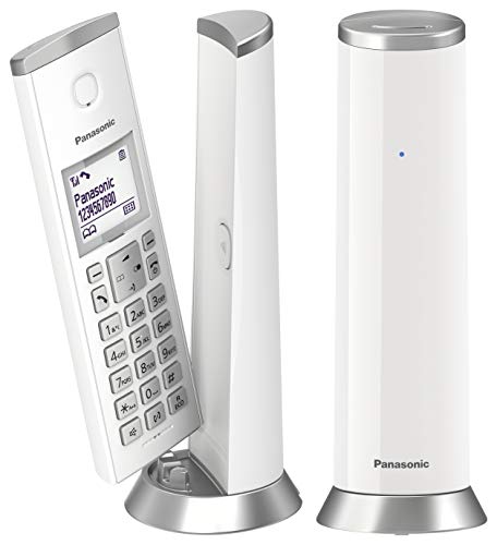 Telefone sem fio PANASONIC KX-TGK212SPWEGS Branco Panasonic - Telefonia - inalambrico, ecrã retroiluminado, indicador LED, tecla de função, modo eco
