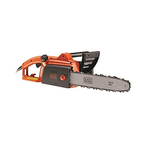Black & Decker Cs1835-Qs Tesoura Elétrica 1800 W BLACK + DECKER - Motosserras - 1800 W, aço inoxidável, 100 ml, preto-verde