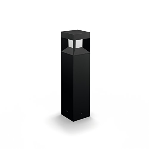 Luz Exterior PHILIPS BY SIGNIFY myGarden Pedestal/pé | Preto Philips Lighting - Iluminação de caminho na paisagem - luz exterior, philips by signify, myGarden, pedestal, preto
