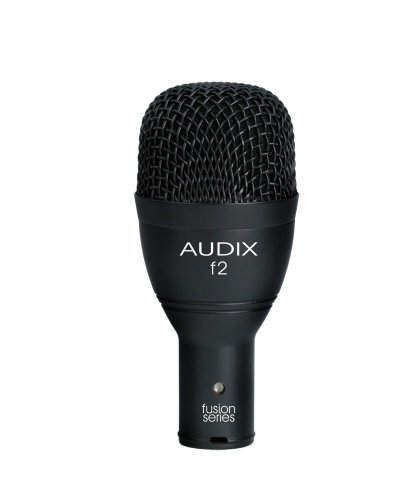 Microfone AUDIX F2 (Preto - 20 Hz - 20 kHz) Audix - Microfones - dinâmico, 20-20000 Hz, 55 db, com fios