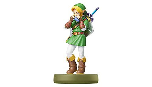 Figura Nintendo Amiibo The Legend Of Zelda Ocarina Of Time Link Nintendo - Acessórios para consoles de videogame - amiibo, interativo, figura, jogo