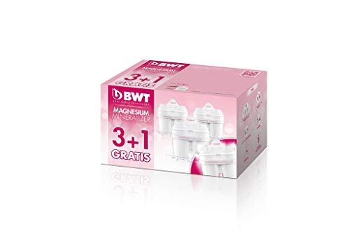 Cartucho para Máquina Café BWT L0814334 Magnesium Gourmet BWT - Filtros de água para cafeteira - 2,7 l, resistente a riscos, indicador LED, metal