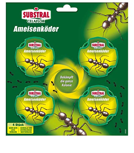 Substral Celaflor Jogo de 4 Cabeças para Formigas Substral Celaflor - Controle de pragas - jogo, 4 cabeças, formigas