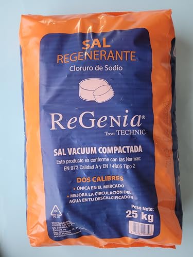 Sal para Desmineralizadora 25Kg (Recondicionado Sinais de Uso) Unión Salinera de España - Sal - desmineralizadora, 25kg, recondicionado