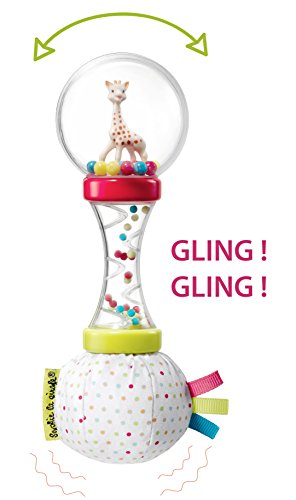 Brinquedo de Trabalhos Manuais SOPHIE LA GIRAFE 11999 (0.5 anos) Vulli - Percussão manual - trabalhos manuais, 0.5 anos, capacidades motoras, sons divertidos