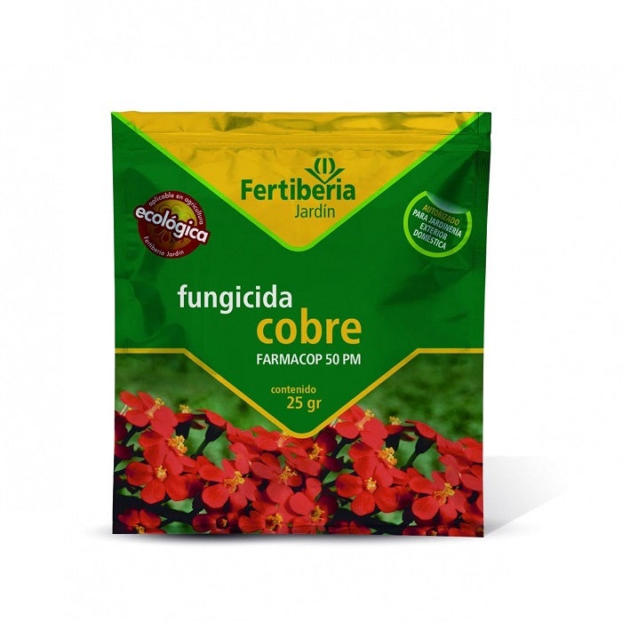 Tratamento de Cobre Fertiberia 25 G COBRA FERTIBERIA - Pesticidas - fungicida, cobertura ampla, persistência alta, controle de doenças