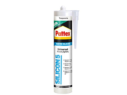 Silicone Universal Acético Transparente 280Ml PATTEX Henkel - Revestimentos protetores e selantes - silicone, acético, universal, 280ml