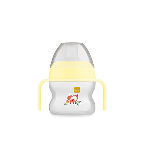 Copos para Bebidas MAM 1 Peça (0-6 meses) MAM Babyartikel GmbH - Copos de transição - 250 ml, silicone, 0-6 meses, lavável