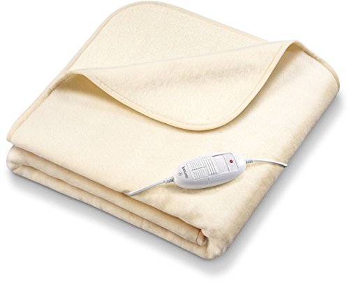 Manta Eléctrica BEURER HD75 (130 x 180 cm) Beurer - Monitores de pressão sanguínea - 130x180 cm, 6 níveis, desligamento automático, algodão