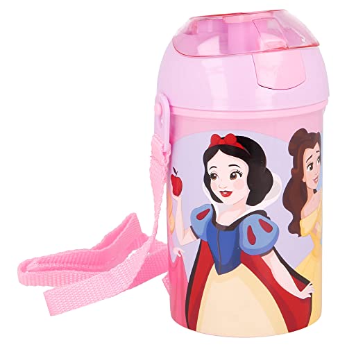 Garrafa para Bebida PRINCESSAS DISNEY (450ml) Stor - Garrafas de água - princesas disney, 450ml, plástico de alta qualidade