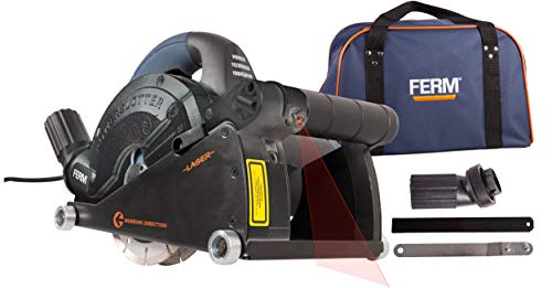 Ferm Wsm1008 Lâminas de Corte para Máquina de Cortar Relva Ferm - Serras circulares manuais - aço inoxidável, fácil de usar, 3m, 230v