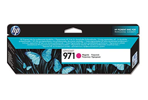 Tinteiro HP Original 971 - Magenta (CN623AE) HP - Cartuchos de toner e jato de tinta - tinteiro, hp original 971, magenta, officejet, qualidade profissional