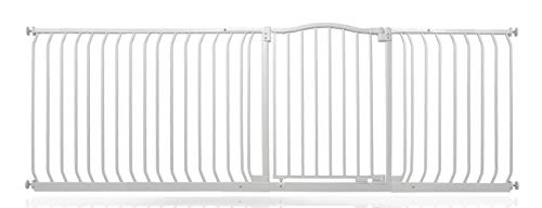 Porta de Segurança SAFETOTS Curved Top (Branco - 216-225 cm) Safetots - Móveis para bebês e crianças pequenas - tecnologia de fecho automático, design curvo, 216-225 cm, bloqueio rápido