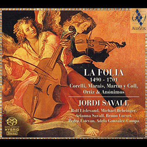 CD La Folia - Oeuvres De Corelli, Marais, Ortiz... (1 CDs) Alia Vox - Música e gravações de som - cd, la folia, oeuvres de corelli, marais, ortiz, fugue, rondeau, sonata, violin, continuo, suite
