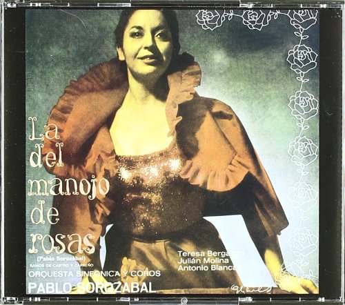 CD Pablo Sorozabal - La Del Manojo De Rosas (1 CDs) Legacy - Música e gravações de som - cd, pablo sorozabal, la del manojo de rosas, música