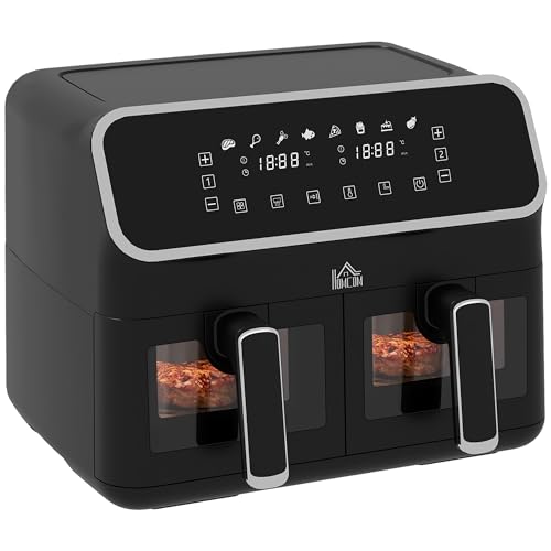Fritadeira HOMCOM 8L (Capacidade: 3 kg - 2700 W) HOMCOM - Fritadeiras - 3 kg, 2700 w, desligar automático, termostato regulável