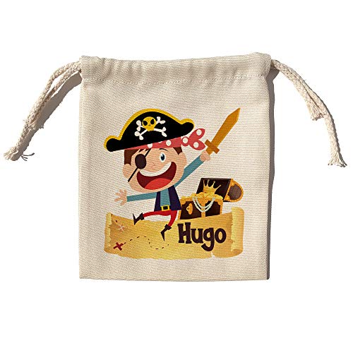 Saco de Merenda LOLAPIX com Nome (Recondicionado Como Novo) LolaPix - Lancheiras e sacos - poliéster, personalizado, 17x20cm, 22x30cm