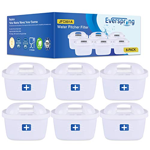 Filtros EVERS SPRING Reemplazo del Filtro de Agua para Brita Maxtra, Mavea, Anna Duomax YUNDA - Cartuchos de filtro de água - filtros, água, brita maxtra+, café, chá