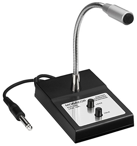 Microfone MONACOR ECM 200 (Preto - 10 mCm) MONACOR - Microfones - preto, 10 mcm