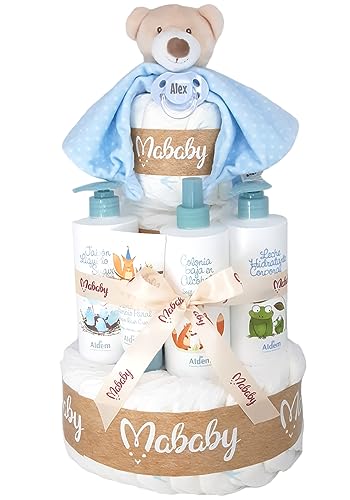 Tartar de Amamentação MABABYSHOP Azul (42 Unidades) Mababy - Conjuntos de presente para bebê - amamentação, azul, 42 unidades