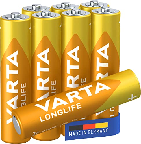 Pilhas Não Recarregáveis VARTA 4103 (8 unidades) Varta - Baterias - litio, alta capacidade, dispositivos, energia estável