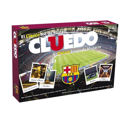 Jogo de tabuleiro ELEVEN FORCE Cluedo FC Barcelona (Jogos de Sociedade) Cluedo - Jogos - cluedo, fc barcelona, sociedade, 8 anos