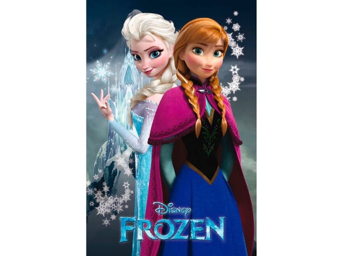 Poster ERIK EDITORES Papel glacé (91.5 x 61 cm) FROZEN - Pósteres, impressões e arte visual - disney frozen, 61x91,5 cm, papel glacé