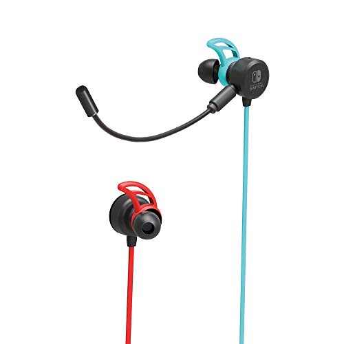 Auriculares com Fio HORI HNSW-AGNLR (Nintendo Switch - Microfone - Azul) Hori - Fones de ouvido e headsets - nintendo switch, microfone, azul, com fio