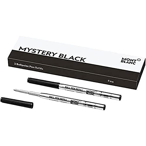 Montblanc 1.0 Refill Cartridge Preto Misterioso Montblanc - Tinta e recargas de caneta - recarga, tinta à base de água, duas unidades