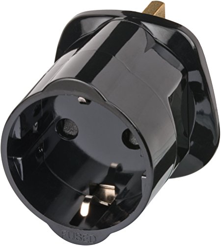 Adaptador BRENNENSTUHL 1151190 (Reino Unido - Preto) Brennenstuhl - Carregadores de bateria de uso geral - reino unido, preto, enchufes, transformador