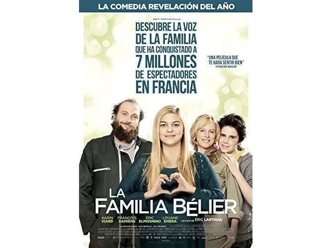 DVD La Familia Belier (Edição em Espanhol) VERTIGO FILMS - Dvds e vídeos - dvd, família belier, edição em espanhol