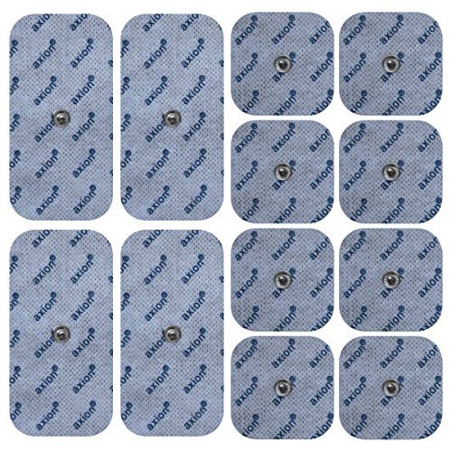 Conjunto de Eléctrodos para TENS/EMS SANITAS 12 Unidades axion - Suprimentos médicos - tens, ems, elétrodos, sanitas