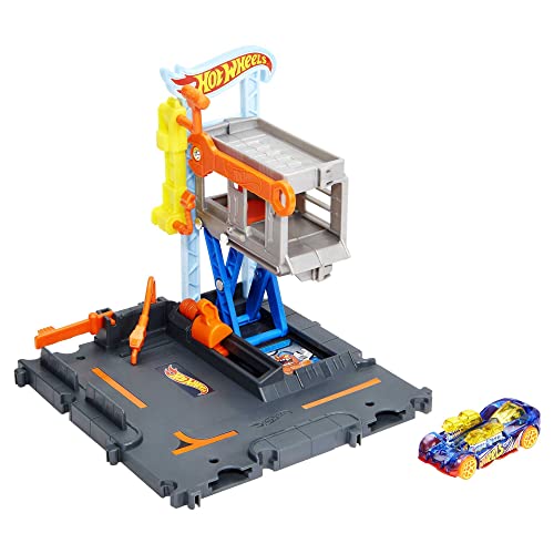 Pista HOT WHEELS City - Talleres Mecánicos De Coches Mattel - Brinquedos - pista, Hot Wheels, city, talleres mecánicos, coches