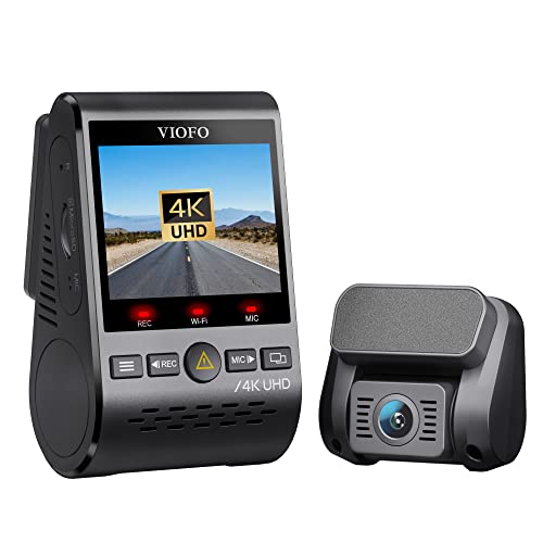 Dash Cam VIOFO A129 Pro Duo (4K - 2 Unidades) VIOFO - Câmeras - dash cam, viofo a129 pro duo, 4k, 2 unidades