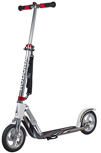 Trotinete Hudora Bigwheel Air Gs 205 | Prateado Hudora - Patinetes elétricos - pneus ar, 120 kg, prateado, alumínio