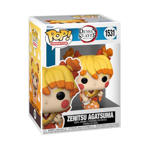 Figura FUNKO Pop! Animation: Demon Slayer- Zenitsu Agatsuma Funko - Brinquedos - figura, funko pop, animation, demon slayer, zenitsu agatsuma