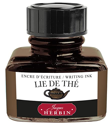 J. Herbin Ink Brown Tea 30 Ml (Recondicionado Sinais de Uso) J.Herbin - Instrumentos de escrita e desenho - castanho, 30 ml, jato de tinta