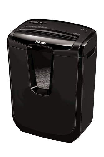 Destruidora de Papel FELLOWES M-7C (Capacidade: 14 L) Fellowes - Destruidoras de papel - 14 L, 7 folhas A4, partículas 35 mm, destruição segura