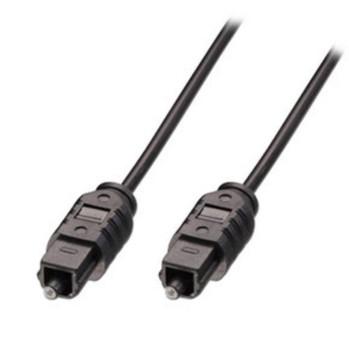 Cabo Fibra Ótica LINDY (Toslink - 5 m - Preto) Lindy - Cabos de áudio e vídeo - tóalink, 5 m, preto, alta qualidade