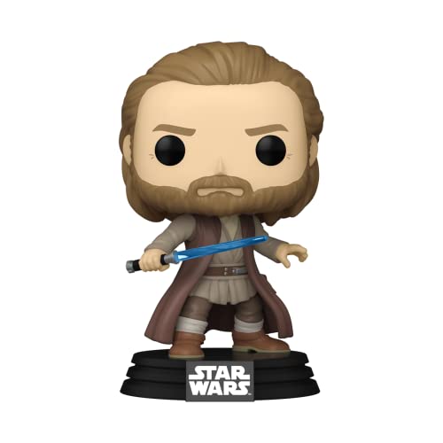 Figura FUNKO POP! Star Wars: Obi-Wan Kenobi Battle Pose Funko - Roupa - figura, funko pop, star wars, obi-wan kenobi, battle pose