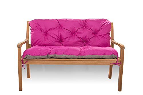 Almofada para Bancos de 2 ou 3 Lugares | Rosa DISTRIBAIN - Almofadas - almofada, bancos, 2 lugares, 3 lugares, rosa